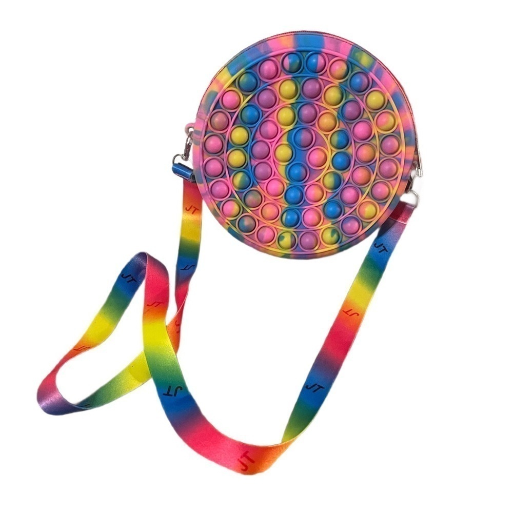Fidget purse colorful crossbody bag